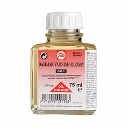 Royal Talens 8712079017163, Trasparente, Lucida, 75 ml, Bottiglia di vetro, Resina de Damar y aceite de trementina, 1 pz