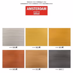 Amsterdam 17820501 vernice Pittura acrilica 6 pz - Vista aggiuntiva 2