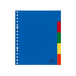 Kangaro A505M divisore Plastica Blu 1 pz
