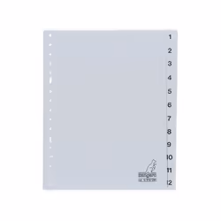 Kangaro G512CM, Grigio, Plastica, A5, 1 pz