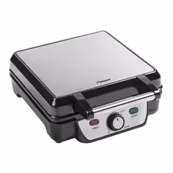 Bestron ASW281, 4 waffle, Quadrato, Nero, Acciaio inox, Acciaio inox, Pronto, 1100 W