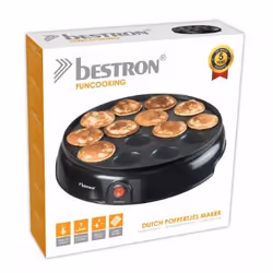 Bestron APFM700Z crepiera 14 crepe 800 W Nero