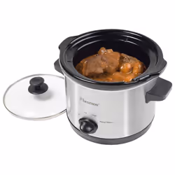 Bestron ASC150 pentola a cottura lenta 1,5 L 120 W Nero, Acciaio inox