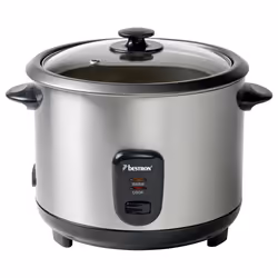 Bestron ARC180, Nero, Acciaio inox, 1,8 L, Pulsanti, Vetro, 700 W, 220-240 V