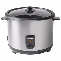 Bestron ARC280, Nero, Acciaio inox, 2,8 L, Pulsanti, Vetro, 1000 W, 220-240 V