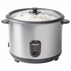 Bestron ARC280 cuoci riso 2,8 L 1000 W Nero, Acciaio inox