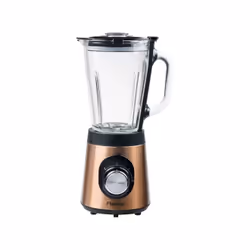 Bestron ABL500CO, Frullatore da tavolo, 1,5 L, Funzione pulsante, Tritaghiaccio, 500 W, Rame
