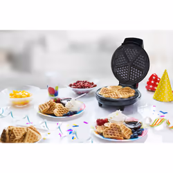 Bestron AWM700S piastra per waffle 5 waffle 700 W Nero, Argento - Vista aggiuntiva 3