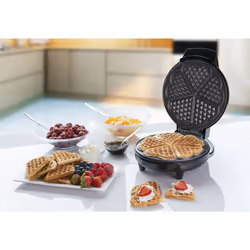 Bestron AWM700S piastra per waffle 5 waffle 700 W Nero, Argento - Vista aggiuntiva 4