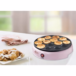 Bestron APFM700SDP crepiera 14 crepe 800 W Nero, Rosa - Vista aggiuntiva 6