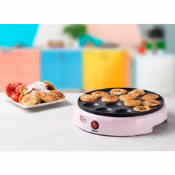 Bestron APFM700SDP crepiera 14 crepe 800 W Nero, Rosa - Vista aggiuntiva 7