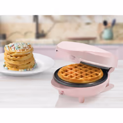 Bestron AMW500P piastra per waffle 1 waffle 550 W Rosa - Vista aggiuntiva 5