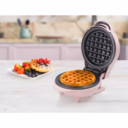 Bestron AMW500P piastra per waffle 1 waffle 550 W Rosa - Vista aggiuntiva 6