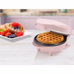 Bestron AMW500P piastra per waffle 1 waffle 550 W Rosa - Vista aggiuntiva 7