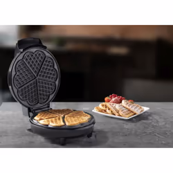 Bestron AWM700CO piastra per waffle 5 waffle 700 W Nero, Rame - Vista aggiuntiva 5
