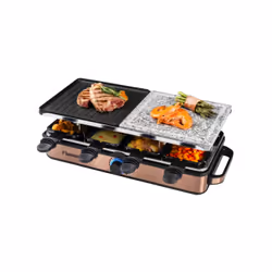 Bestron ARG1200CO, 8 persona(e), Nero, Rettangolare, 1400 W, 220-240 V, 50-60 Hz