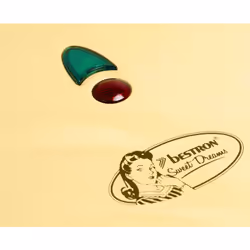 Bestron ASW217V piastra per waffle 5 waffle Giallo - Vista aggiuntiva 5