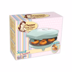 Bestron ADM218SDM macchina per ciambella e cupcake Macchina per ciambelle 7 ciambella 700 W Ciano - Vista aggiuntiva 5