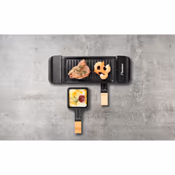 Bestron ARG150BW griglia per raclette 2 persona(e) 350 W Nero