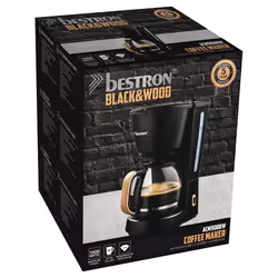 Bestron ACM900BW macchina per caffè Automatica/Manuale Macchina da caffè con filtro 1,5 L - Vista aggiuntiva 8