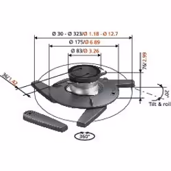Vogel's EPC 6545 - Soluzione da soffitto per videoproiettore - Vista aggiuntiva 8