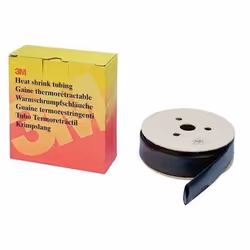 3M TE100034830, Tubo termorestringente, Nero, 11 m, 2,4 mm, 135 °C