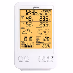 Alecto WS-4800 stazione meteorologica digitale Bianco LCD Batteria - Vista aggiuntiva 2