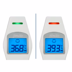 Alecto BC-37 termometro digitale per corpo Termometro a rilevamento remoto Bianco Fronte Pulsanti - Vista aggiuntiva 3