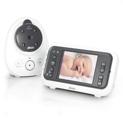 Alecto DVM-77 monitor video per bambino Antracite, Bianco