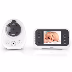 Alecto DVM-77 monitor video per bambino Antracite, Bianco - Vista aggiuntiva 2