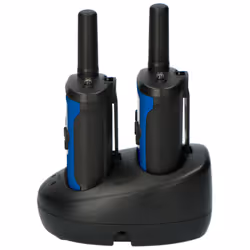 Alecto FR175BW ricetrasmittente 8 canali 446 MHz Nero, Blu - Vista aggiuntiva 6