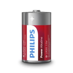 Philips Power Alkaline Batteria LR20P2B/10