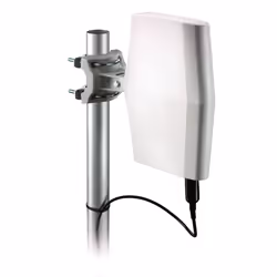 Philips Antenna TV digitale SDV8622/12, Argento, 40 dBi, FM, 6 m, 230 x 126 x 330 mm