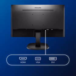Philips V Line Monitor LCD Full HD 273V7QDAB/00 - Vista aggiuntiva 4
