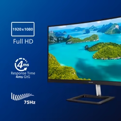 Philips E Line 322E1C/00 LED display 31.5" Full HD LCD Nero - Vista aggiuntiva 5