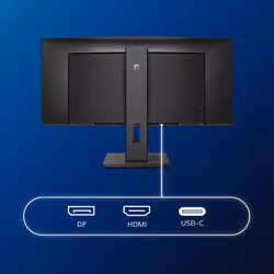 Philips B Line 346B1C/00 34" Quad HD LCD Nero - Vista aggiuntiva 8