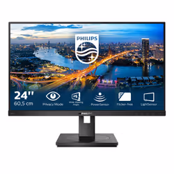 Philips B Line 242B1V/00 LED display 23.8" Full HD Nero - Vista aggiuntiva 7