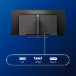 Philips E Line 346E2CUAE/00 34" Wide Quad HD+ LCD Nero - Vista aggiuntiva 4