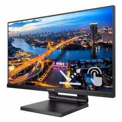 Philips B Line 222B1TC/00 21.5" Full HD LED Touch Nero - Vista aggiuntiva 8