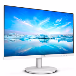Philips V Line 241V8AW/00 23.8" Full HD LCD Bianco - Vista aggiuntiva 4
