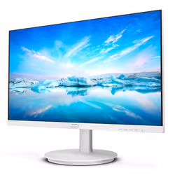 Philips V Line 241V8AW/00 23.8" Full HD LCD Bianco - Vista aggiuntiva 5
