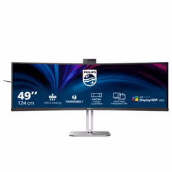 Philips 49B2U6903CH/00 49" Dual QHD LCD Grigio - Vista aggiuntiva 8