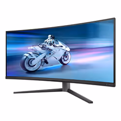 Philips Evnia 34M2C6500/00 34" Wide Quad HD QD-OLED Grigio - Vista aggiuntiva 4