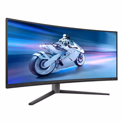 Philips Evnia 34M2C6500/00 34" Wide Quad HD QD-OLED Grigio - Vista aggiuntiva 7