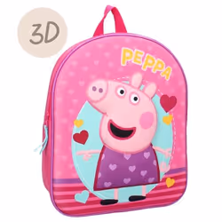 Peppa Pig 007-1670 zaino Zaino casual Multicolore, Rosa Poliestere