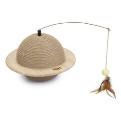 Designed by Lotte Holz Kratzball Holz/Jute Tiragraffi per gatto