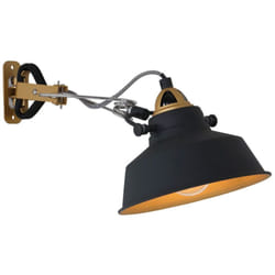 Steinhauer - Mexlite - lampada da parete - Nove - nero - metallo - ø 18cm -