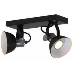 Steinhauer - Faretto da parete a led plafoniera marrone ruggine soggiorno camera da letto lampada spot mobile 1534ZW