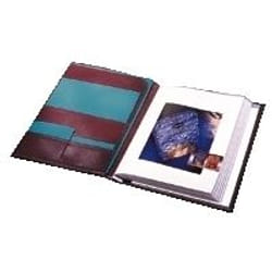 Rillstab Ambassasdeur display book A4 album fotografico e portalistino Nero 20 fogli