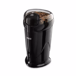 Princess 242195 Macinacaffè, Macinino a lame, 60 g, Nero, Trasparente, Plastica, Acciaio inox, 10 pz, 150 W